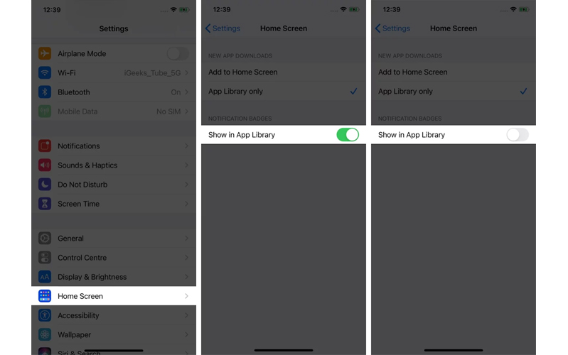 Cách hiển thị và ẩn huy hiệu thông báo trong App Library Cách hiển thị và ẩn huy hiệu thông báo trong App Library