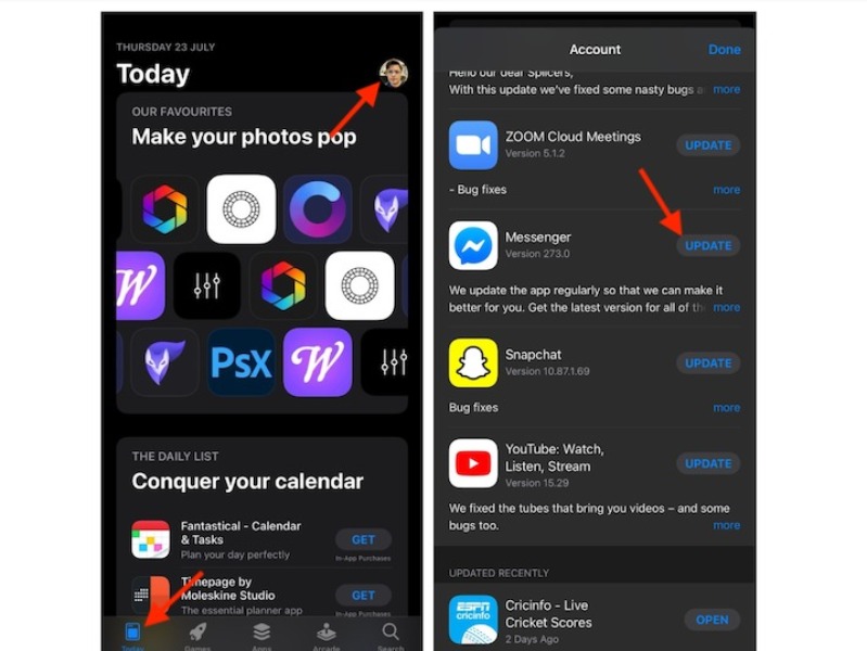 khóa tin nhắn iOS 14 bật ứng dụng