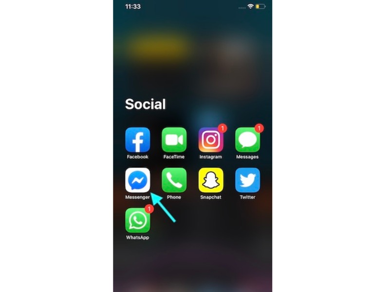 khóa tin nhắn iOS 14  bước 1