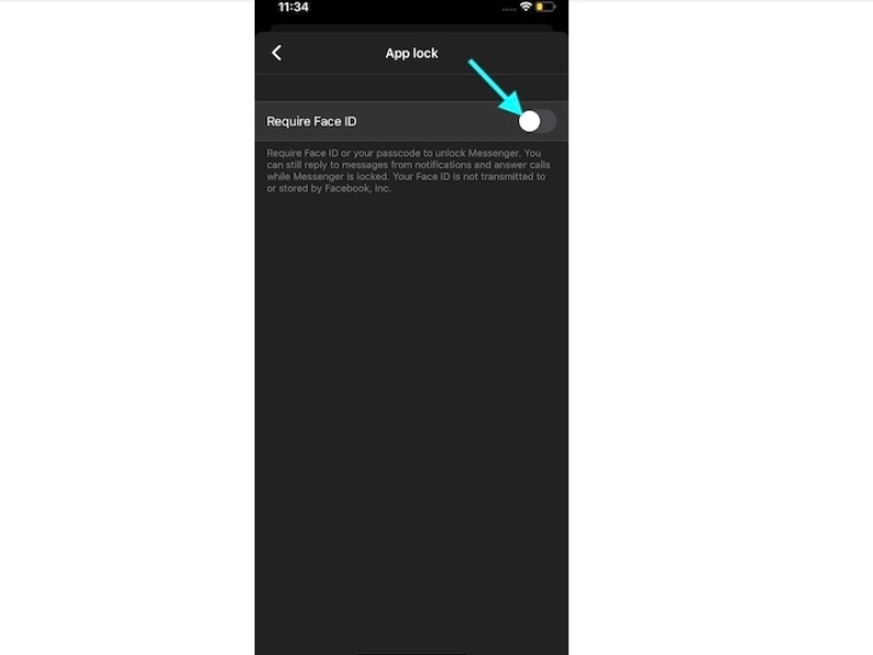 khóa tin nhắn iOS 14  bước 5