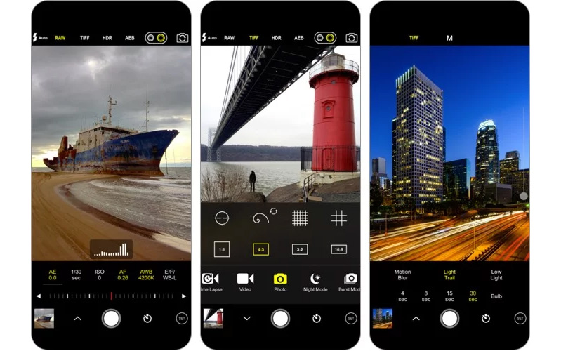 ứng dụng camera thủ công là gì