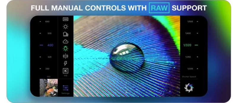 ứng dụng chụp ảnh chỉnh thủ công cho iphone nên biết