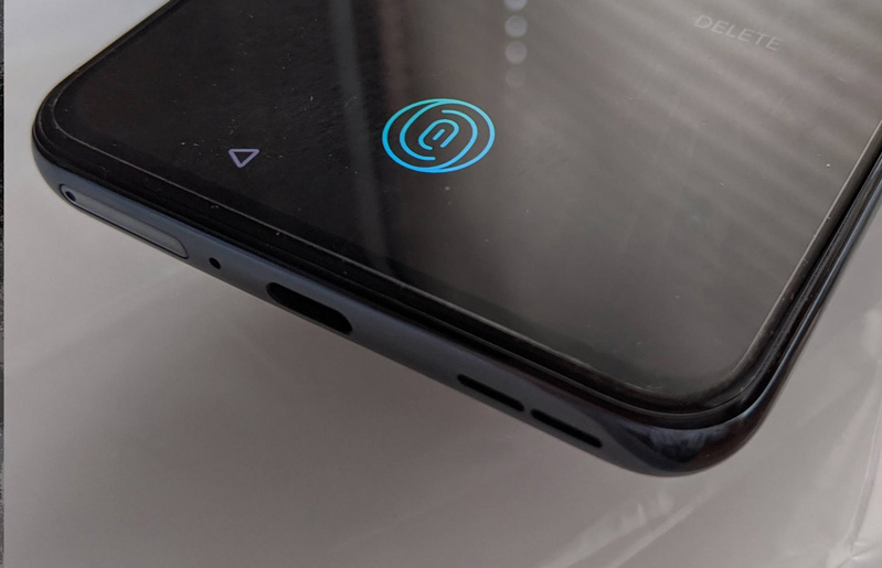 Cảm biến trên máy