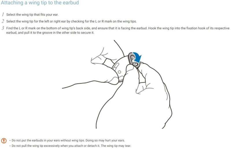 cách dùng wingtips cho tai nghe