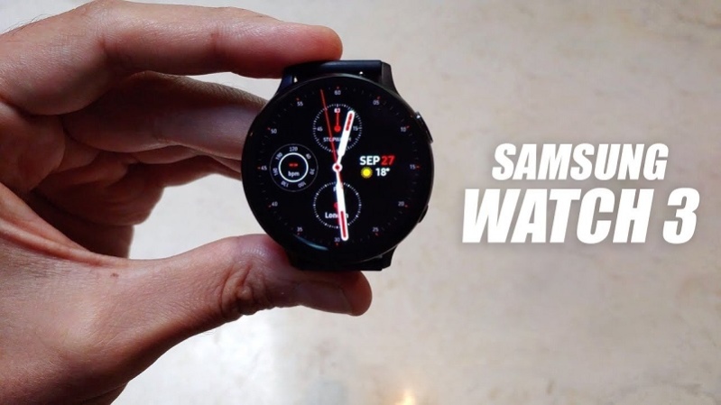 galaxy watch 3 Lộ thông tin Watch 3 của Samsung