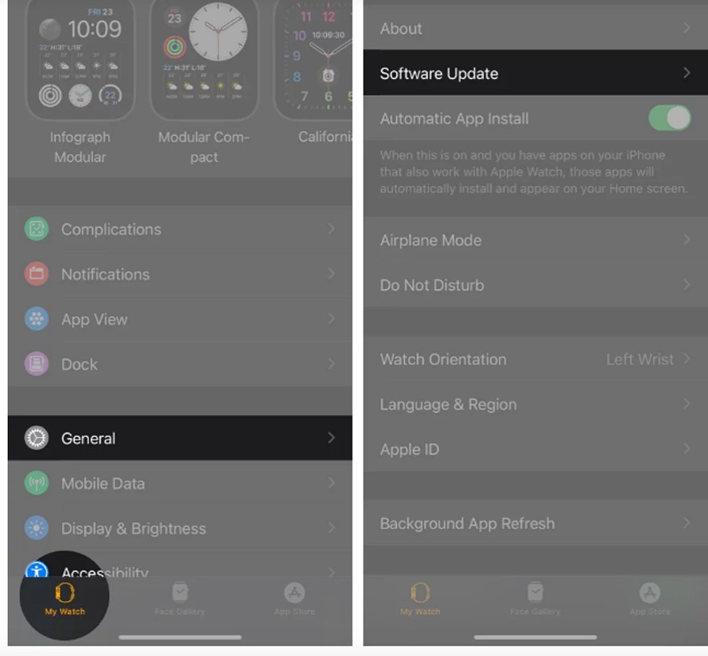 cách sửa lỗi Apple Watch bị treo logo