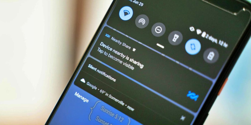 android 2 thông tin mới về tính năng chia sẻ gần đây của google