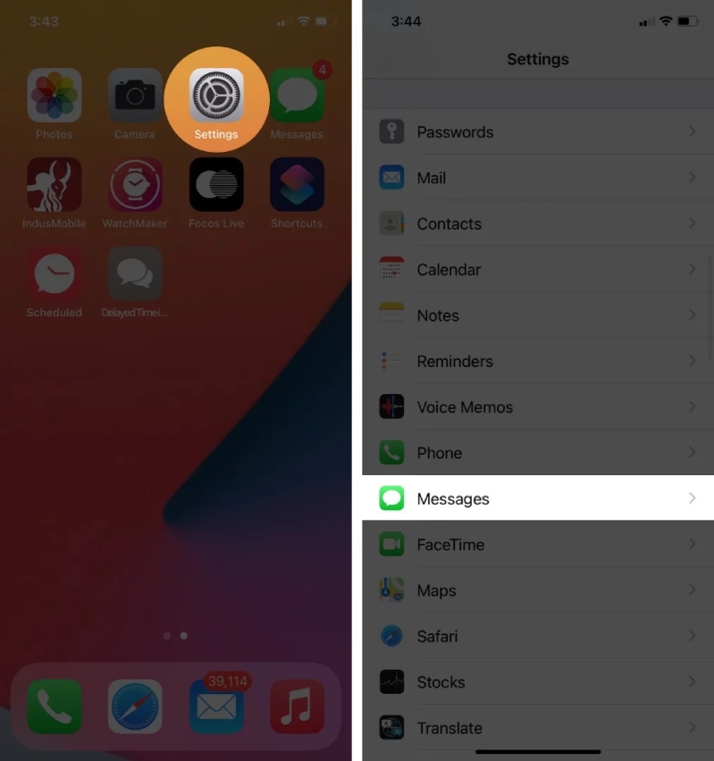 imassage Các bước thực hiện tắc chức năng đã đọc trên iPhone
