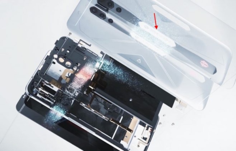 nubia red magic 5s Hệ thống tản nhiệt siêu mạnh mẽ của Red Magic 5S