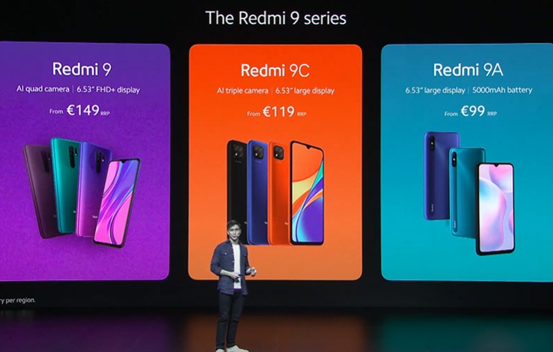 redmi 9a redmi 9c Các thiết bị dòng Redmi giá rẻ