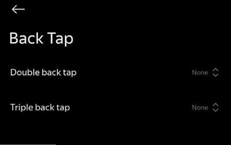 Xiaomi tích hợp tính năng Back Tap