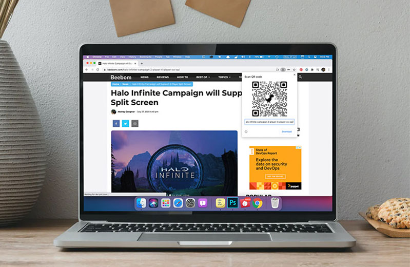 Mã QR Google Chrome