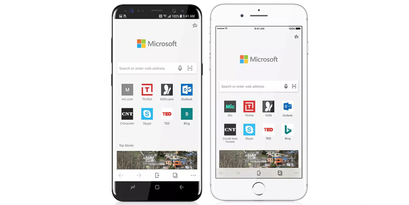 microsoft edge 1 bộ sưu tập microsoft edge cập nhật trên ios và android
