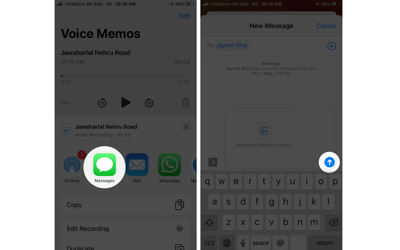 gửi tin nhắn thoại gửi tin nhắn thoại
