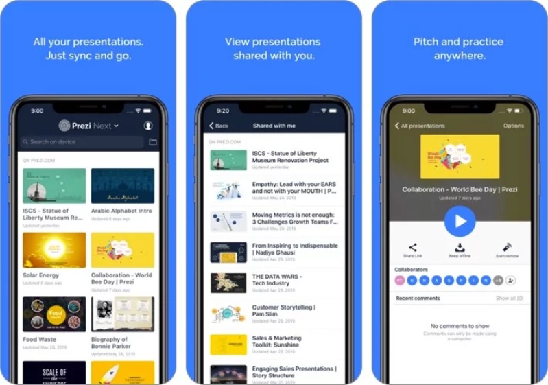 ứng dụng thuyết trình ứng dụng tốt nhát cho thuyết trình trên iPhone và iPad