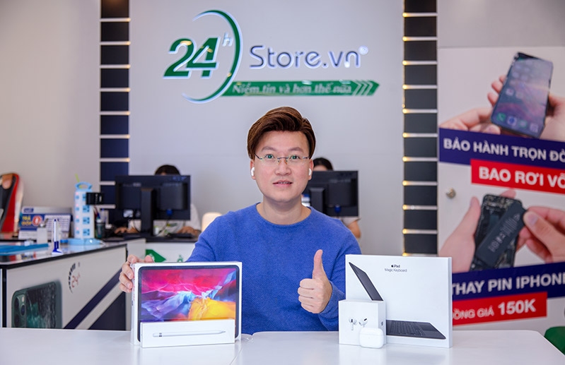 Sỹ Luân lựa chọn bộ sản phẩm iPad Pro 2020 để sáng tác nhạc