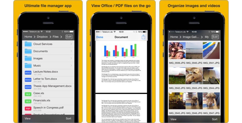 ứng dụng File Manager App
