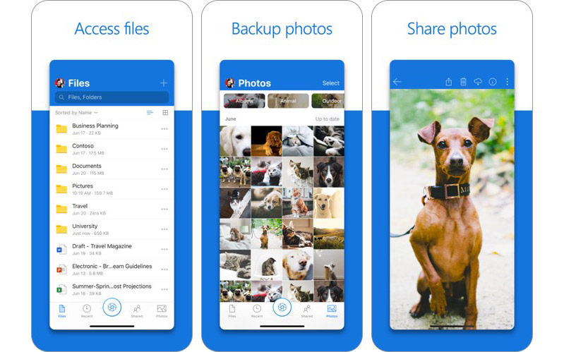 ứng dụng Microsoft OneDrive