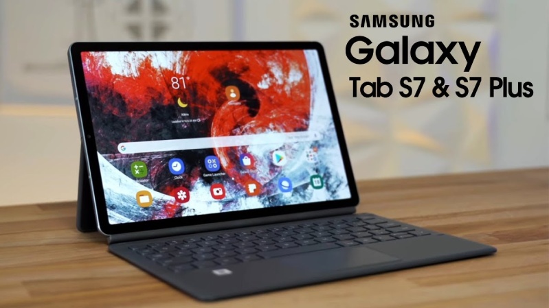 Tab S7 Plus có màn hình tuyệt đẹp