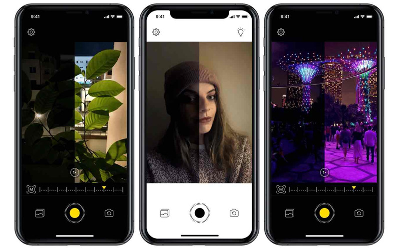 tắt chế độ chụp đêm 5 sử dụng ứng dụng thứ ba để chụp ban đêm