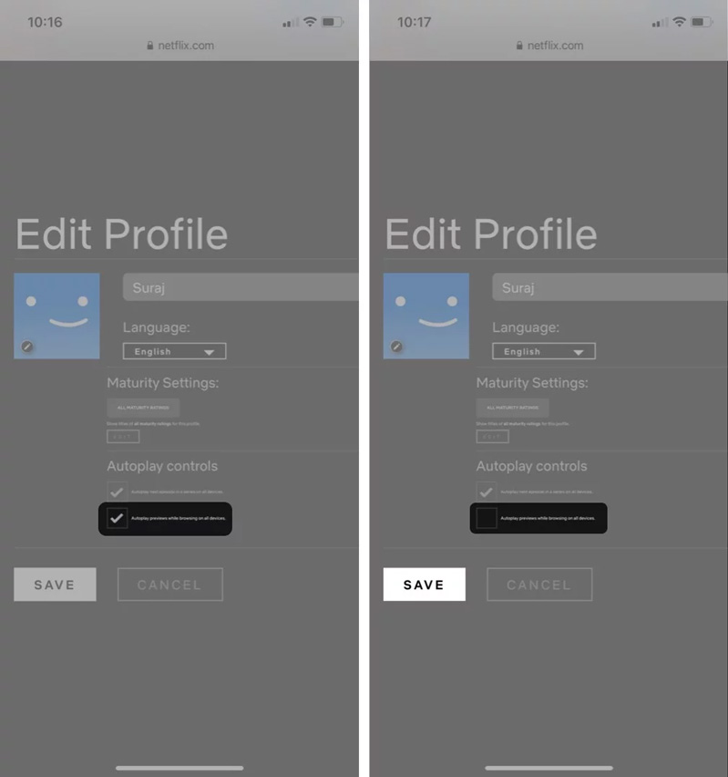 Tự động phát xem trước khi duyệt trên tất cả các thiết bị.