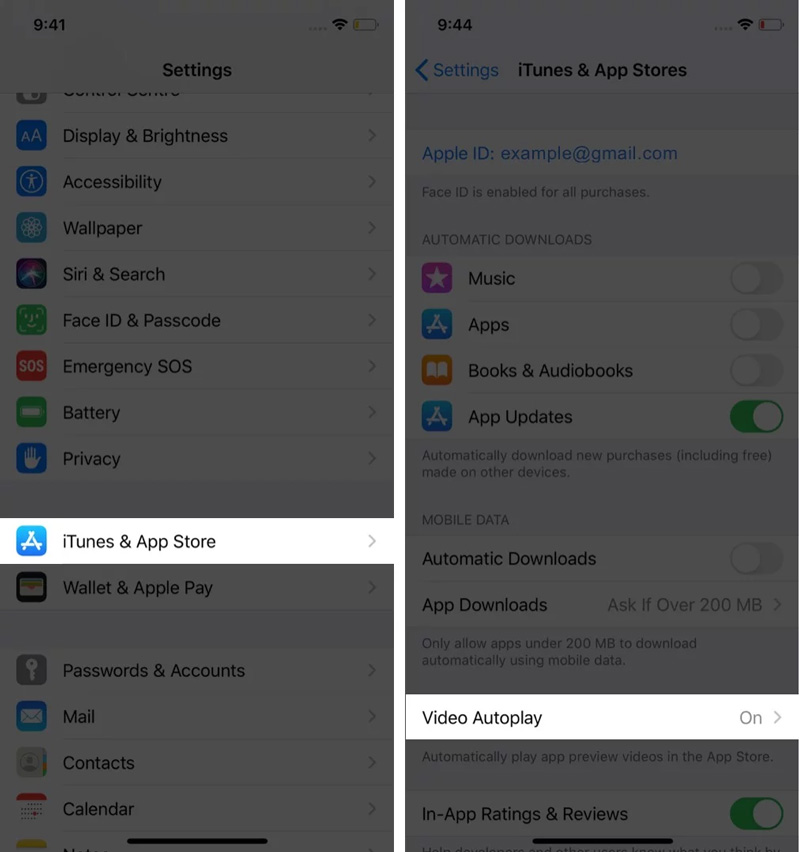 Cài đặt và truy cập iTunes và App Stores.