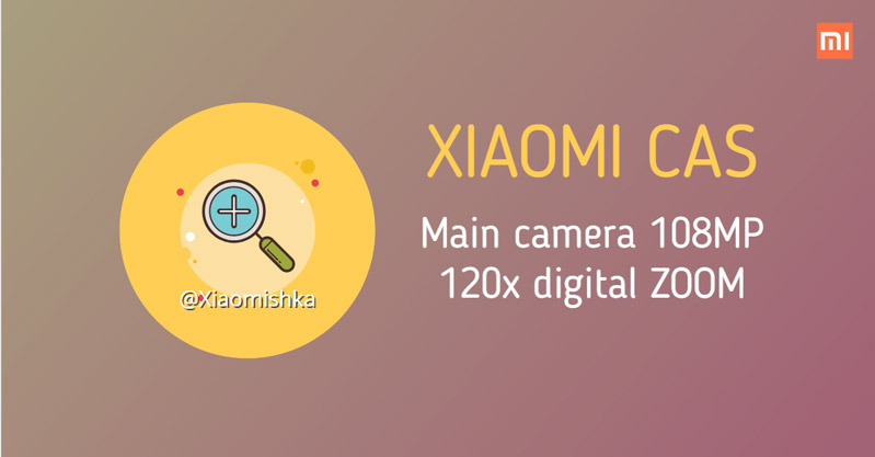 Xiaomi CAS có thể được trang bị zoom 120x