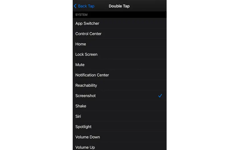 back tab iphone 6 điều khiển điện thoại bằng cách chạm vào lưng iphone