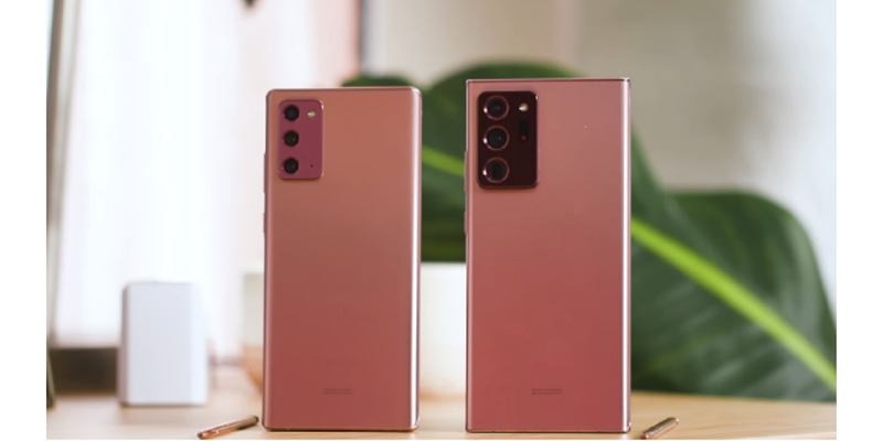 so sánh camera giữa note 20 và note 10