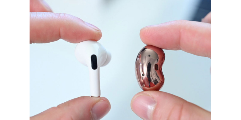 airpods pro, galaxy buds live 1 so sánh airpods pro và galaxy buds live