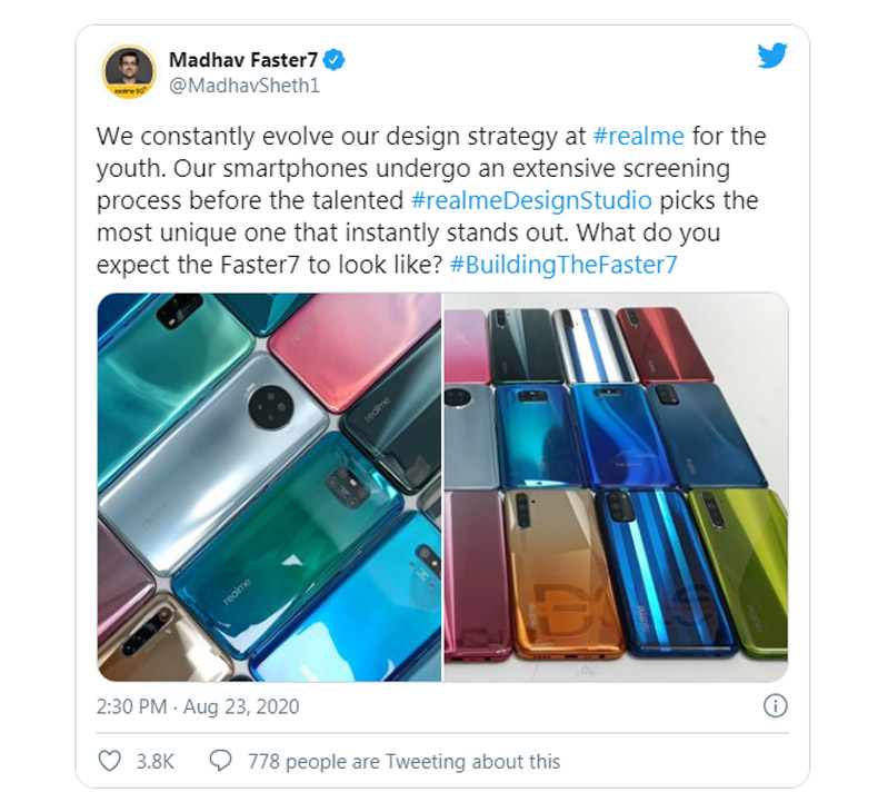 Smartphone tương lai của Realme