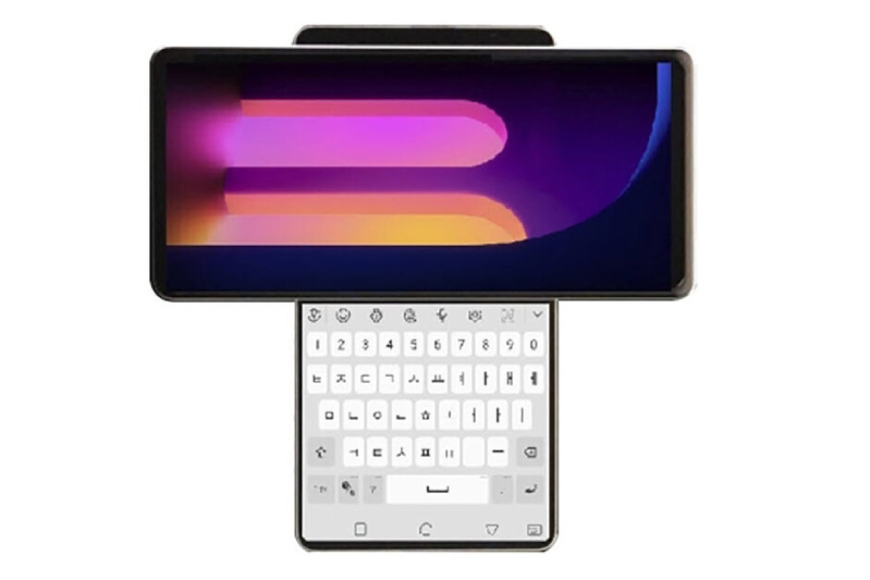 lg wing sẽ có 2 màn hình độc đáo