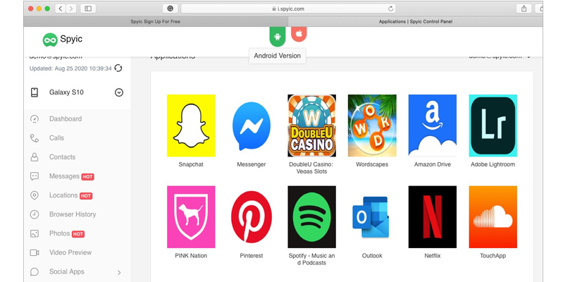 ứng dụng giám sát điện thoại từ xa