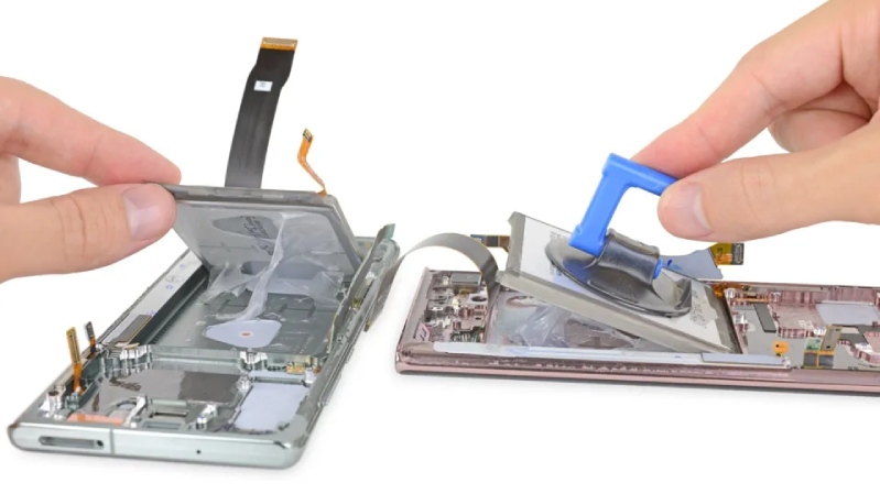 ifixit khám phá galaxy note 20 và thấy nhiều bất ngờ