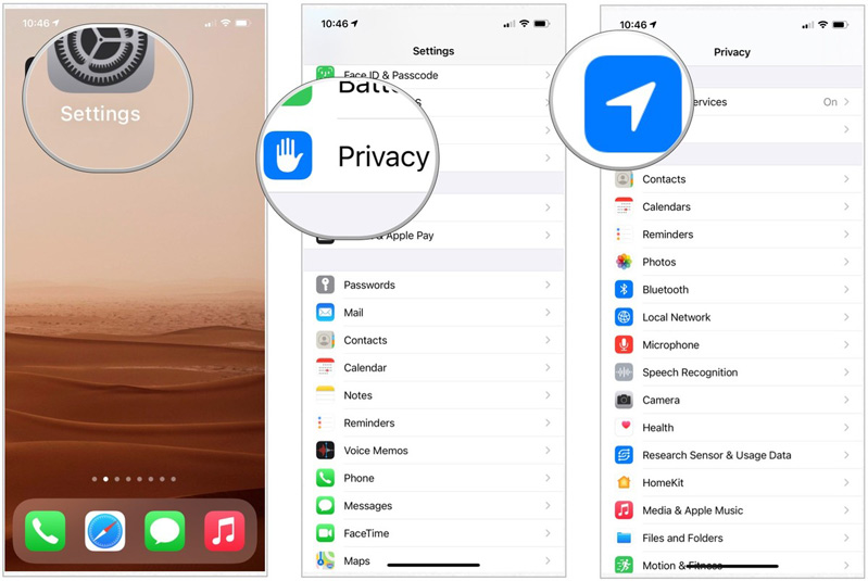 Và các Vị trí Quan trọng đó cũng được bật: