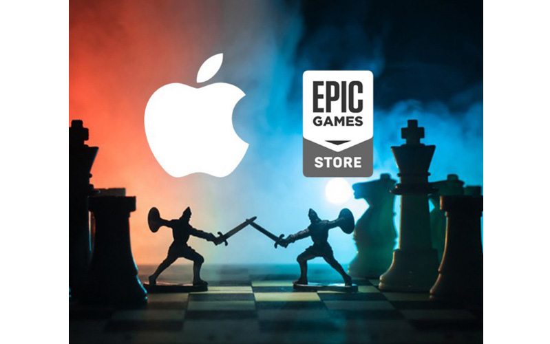 mẫu thuẫn giữa apple và epic games