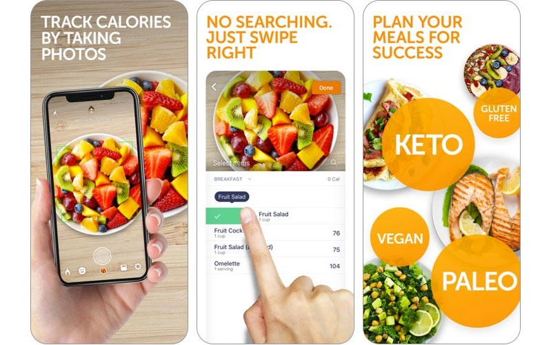 ứng dụng ai 18 tính toán thực đơn và lượng calo