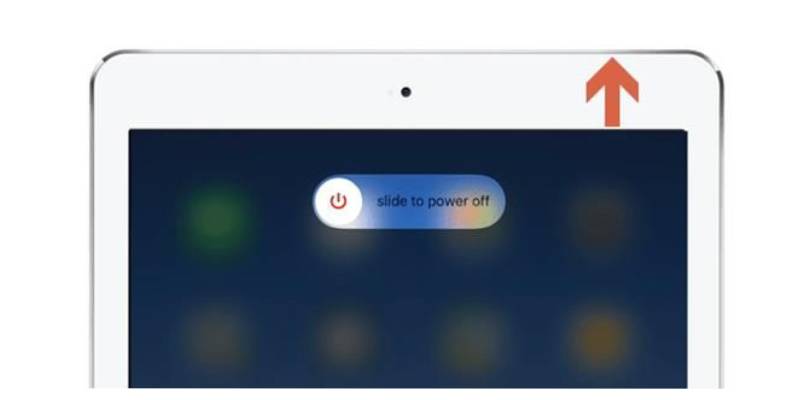 iPad h2 khởi động lại iPad