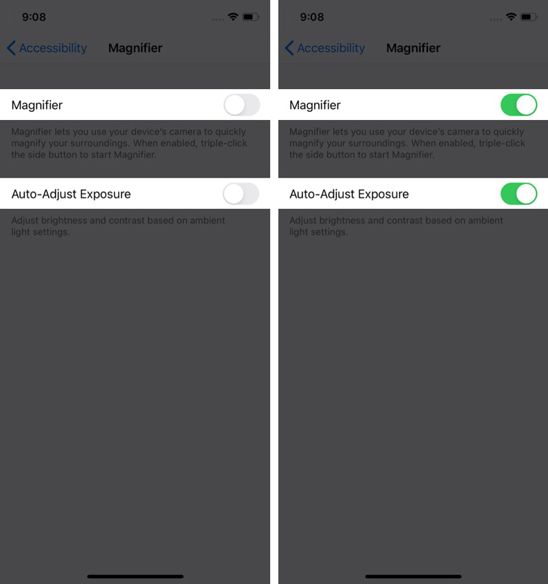 Cách BẬT Kính lúp trên iPhone hoặc iPad  Cách BẬT Kính lúp trên iPhone hoặc iPad