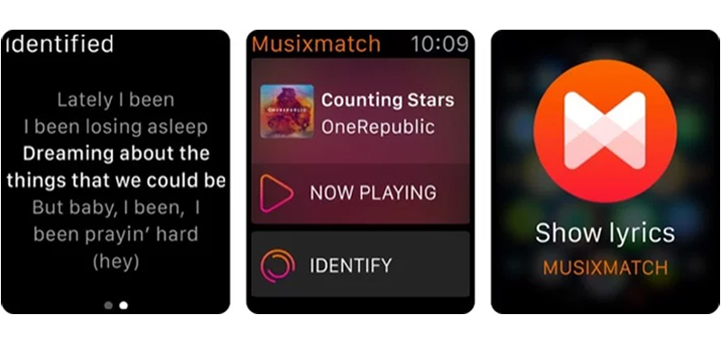 ung-dung-nhac-apple-watch-11 chẳng còn khó khăn với lời bài hát với musixmatch lyrics finder nhé