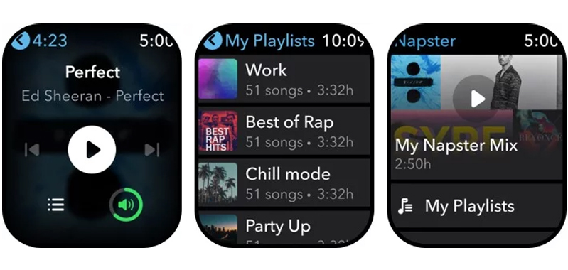 ung-dung-nhac-apple-watch-10 khám phá âm nhạc mới mẻ trên thế giới với napster