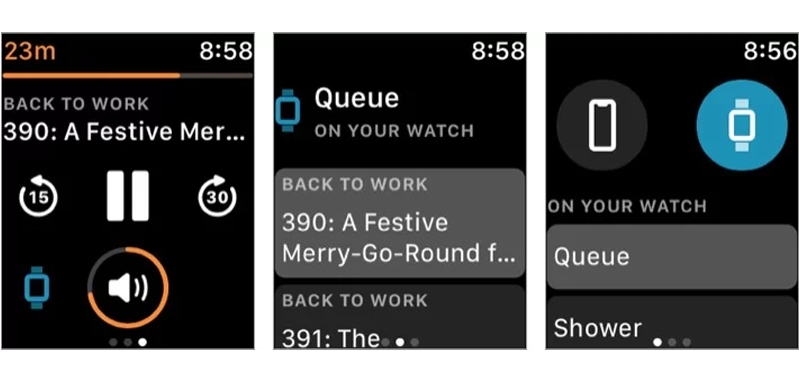 ung-dung-nhac-apple-watch-7 ứng dụng overcast là ứng dụng podcast hàng đầu