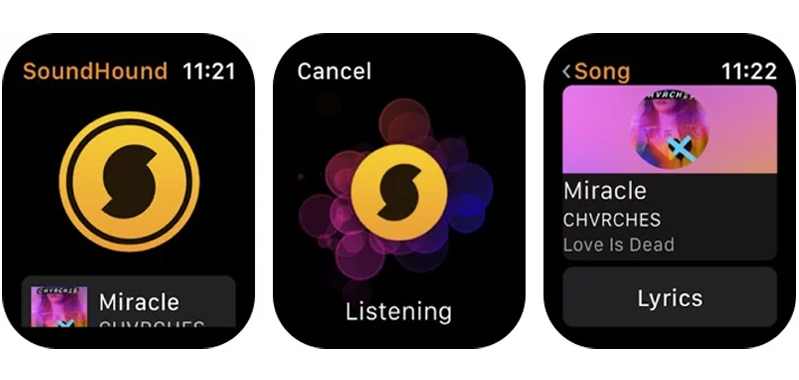 ung-dung-nhac-apple-watch-6 biết ngay tên bài hát bạn thích với soundhound