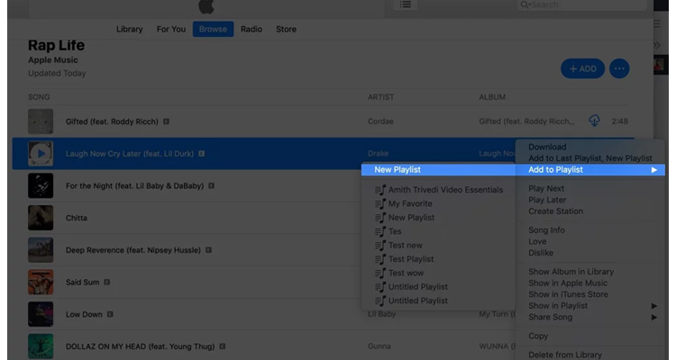 tao-danh-sach-nhac-apple-music-Mac-2 tạo danh sách nhạc của mình trên Mac với Apple Music