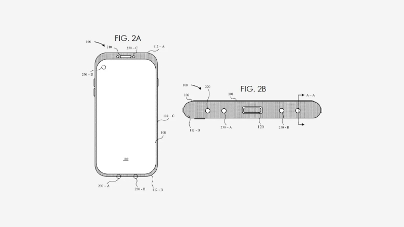 bằng sáng chế iphone mới với hệ thống chống nước