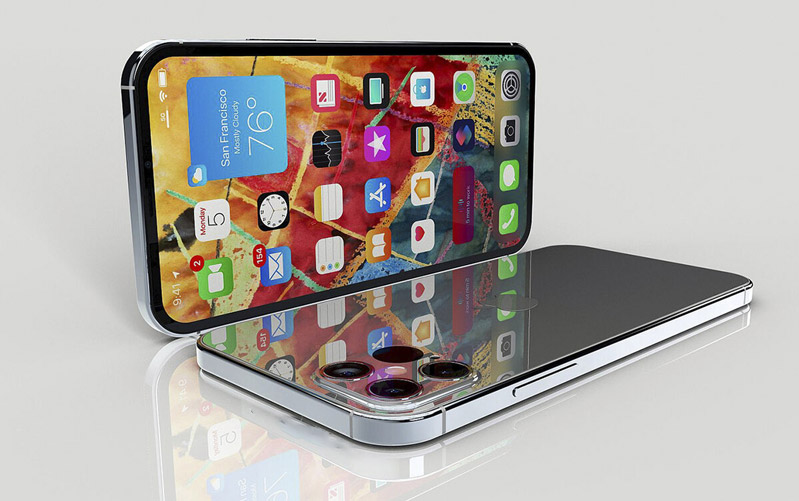 iPhone với thiết kế tràn viền khi loại bỏ phần notch