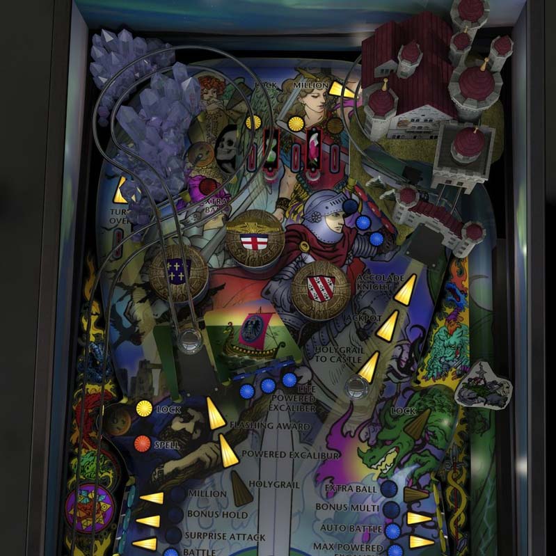 9. Pinball Crystal Caliburn II