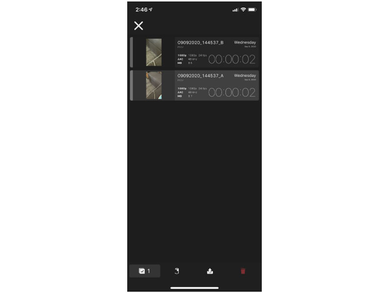 Xuất video về iPhone