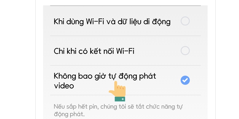tắt tự động phát video h3  tắt tự động phát video hiệu quả