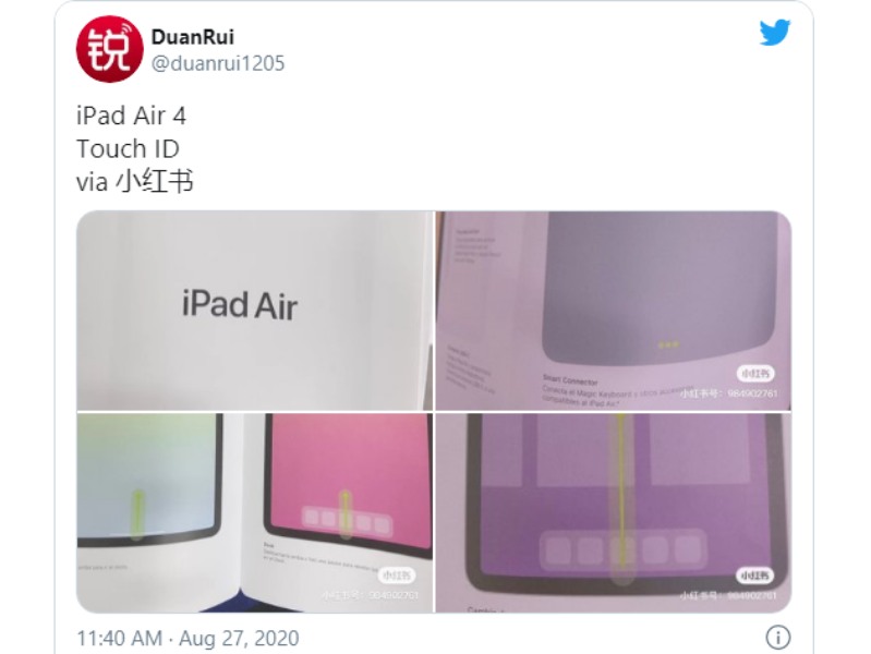 về iPad Air 4